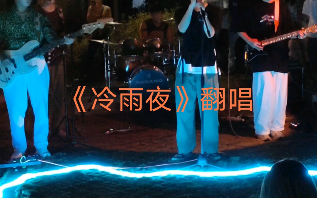 [图]歌曲《冷雨夜》翻唱表演