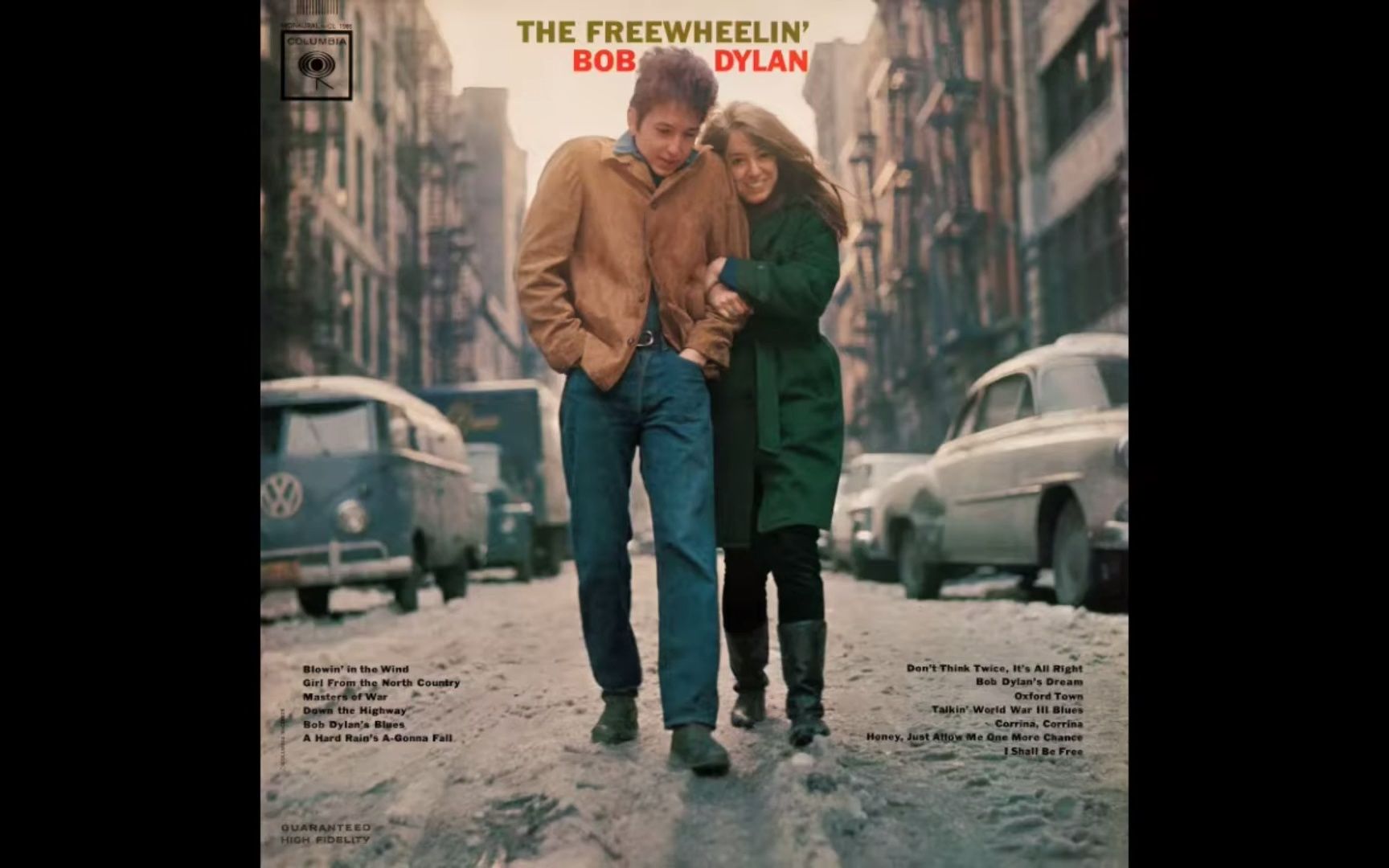 [图]鲍勃迪伦 1963年专辑 The Freewheelin' Bob Dylan (1963) FULL ALBUM