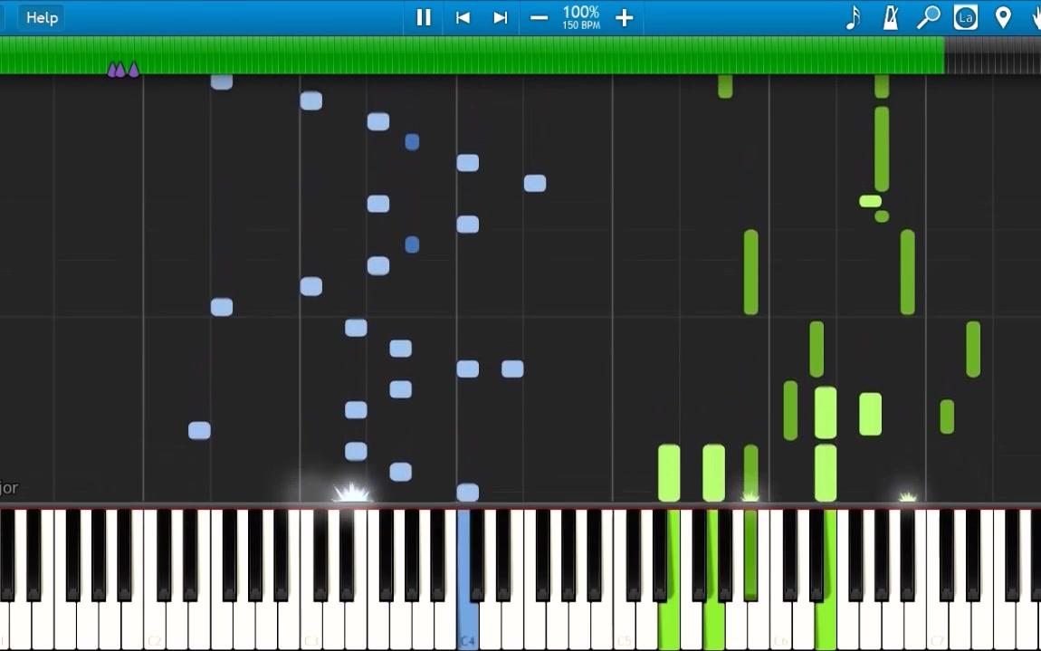 [图][Synthesia] 翻弹 可塑性记忆-Ring of Fortune（T叔版）