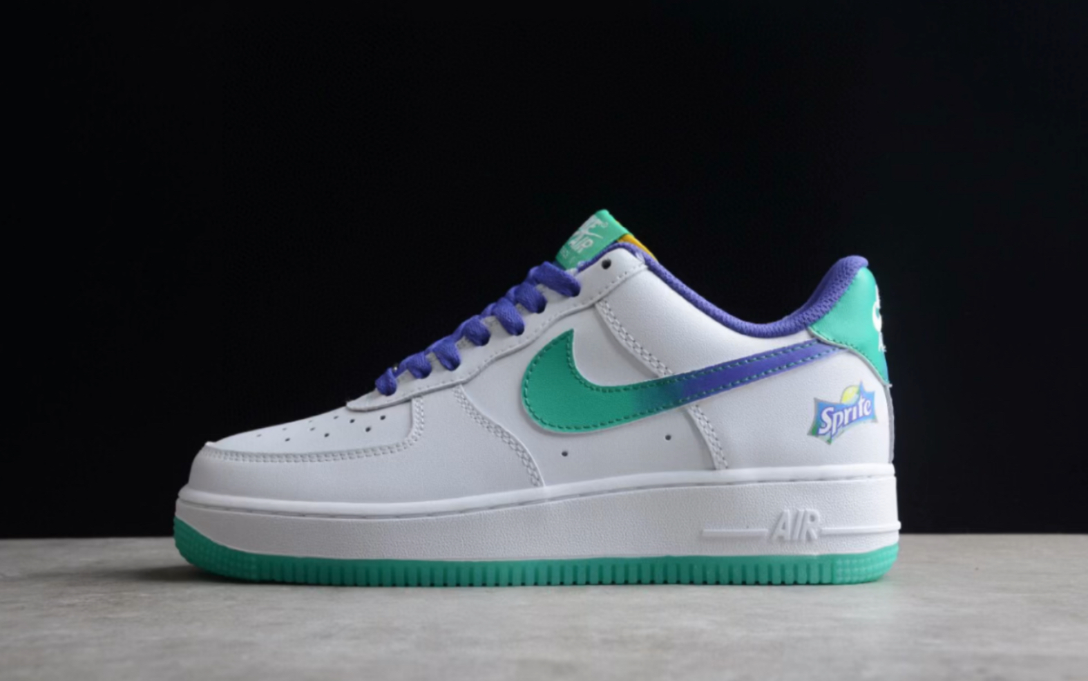 耐克 nike air force 1 sprite 雪碧限定空军一号低帮休闲运动鞋货号