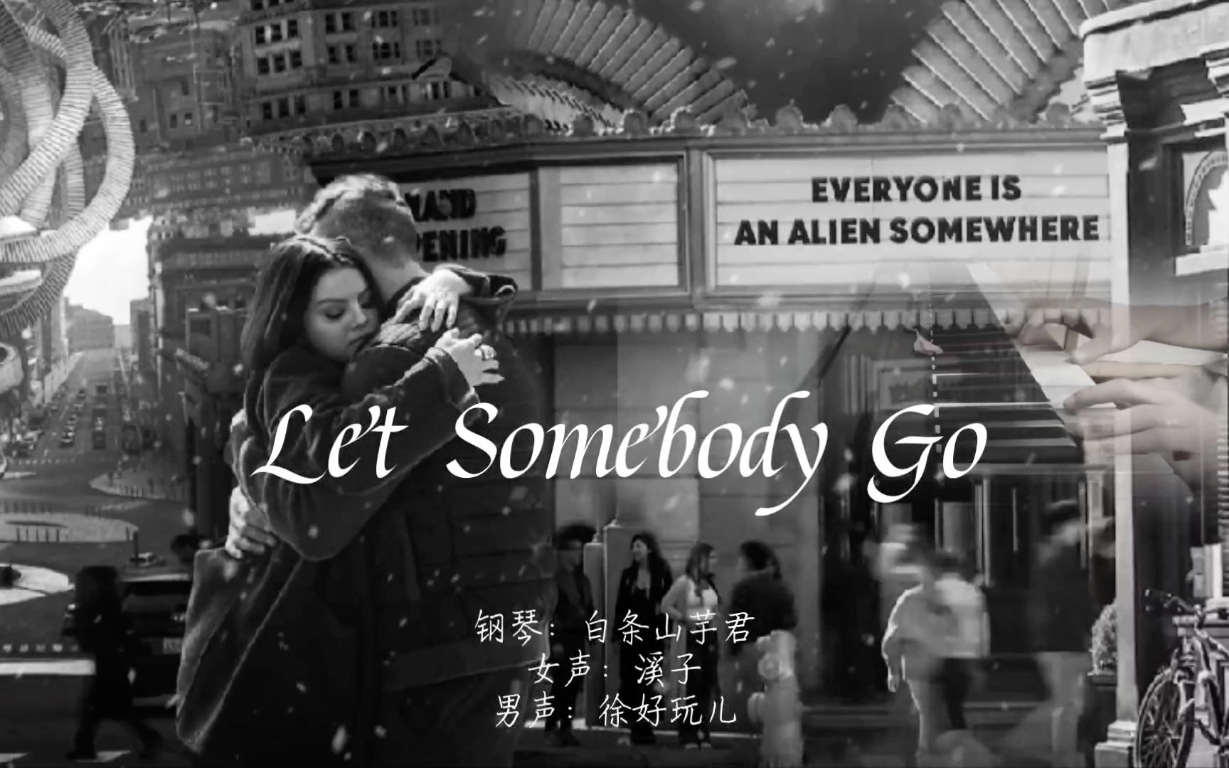 [图]钢琴弹唱Coldplay/Selena Gomez - Let Somebody Go