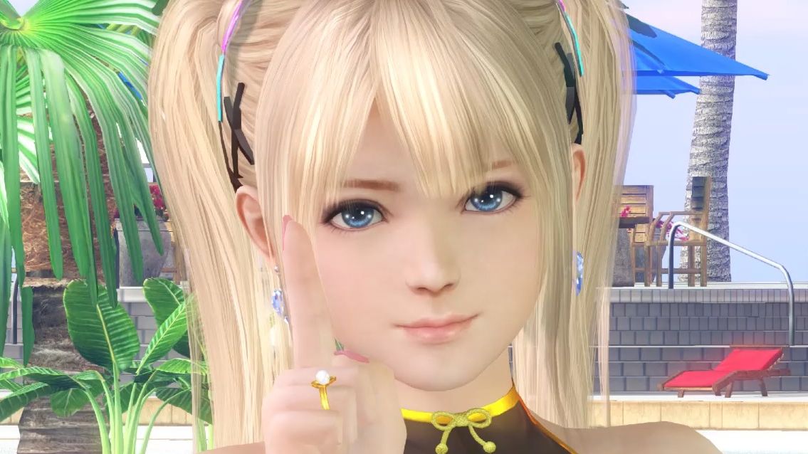 死或冲沙滩排球玛丽玛莉萝丝晓光织锦泳装拍摄