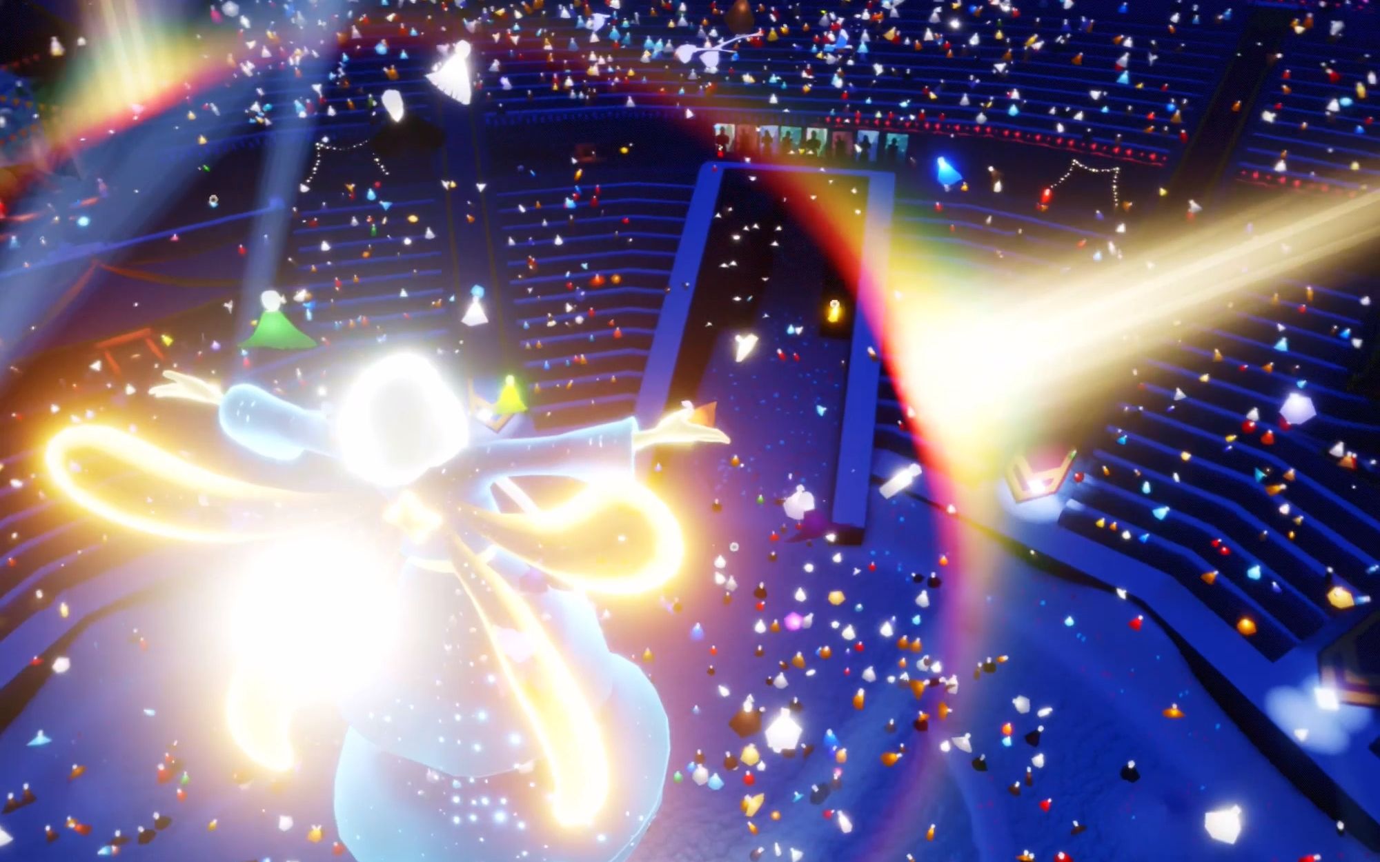 【光遇】ios旋转卡后台慢动作-超级震撼!欧若拉演唱会简直宛若神明