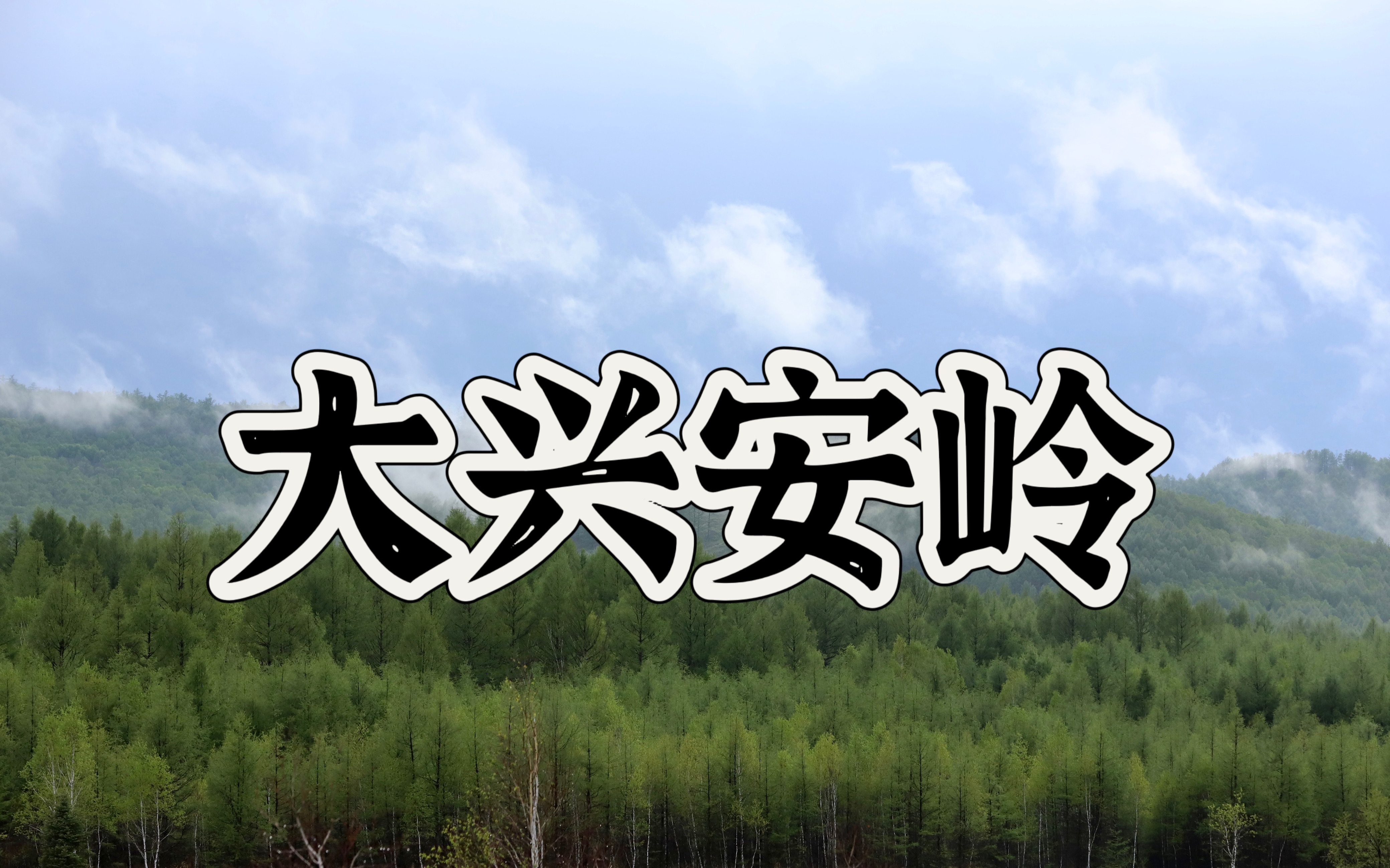 大兴安岭自驾,不止为了避暑哔哩哔哩bilibili