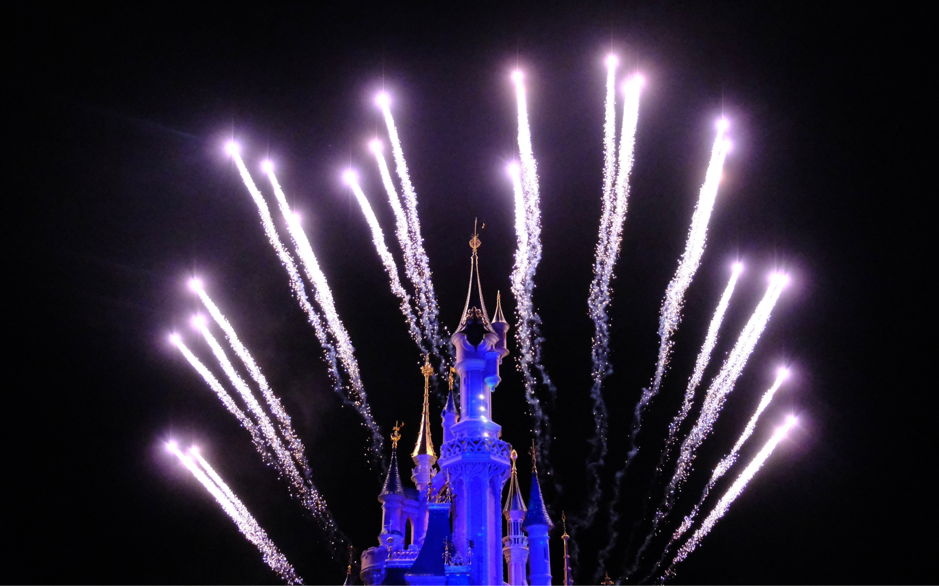 【迪士尼】巴黎迪士尼三十周年暨圣诞节特别版烟花|let it go