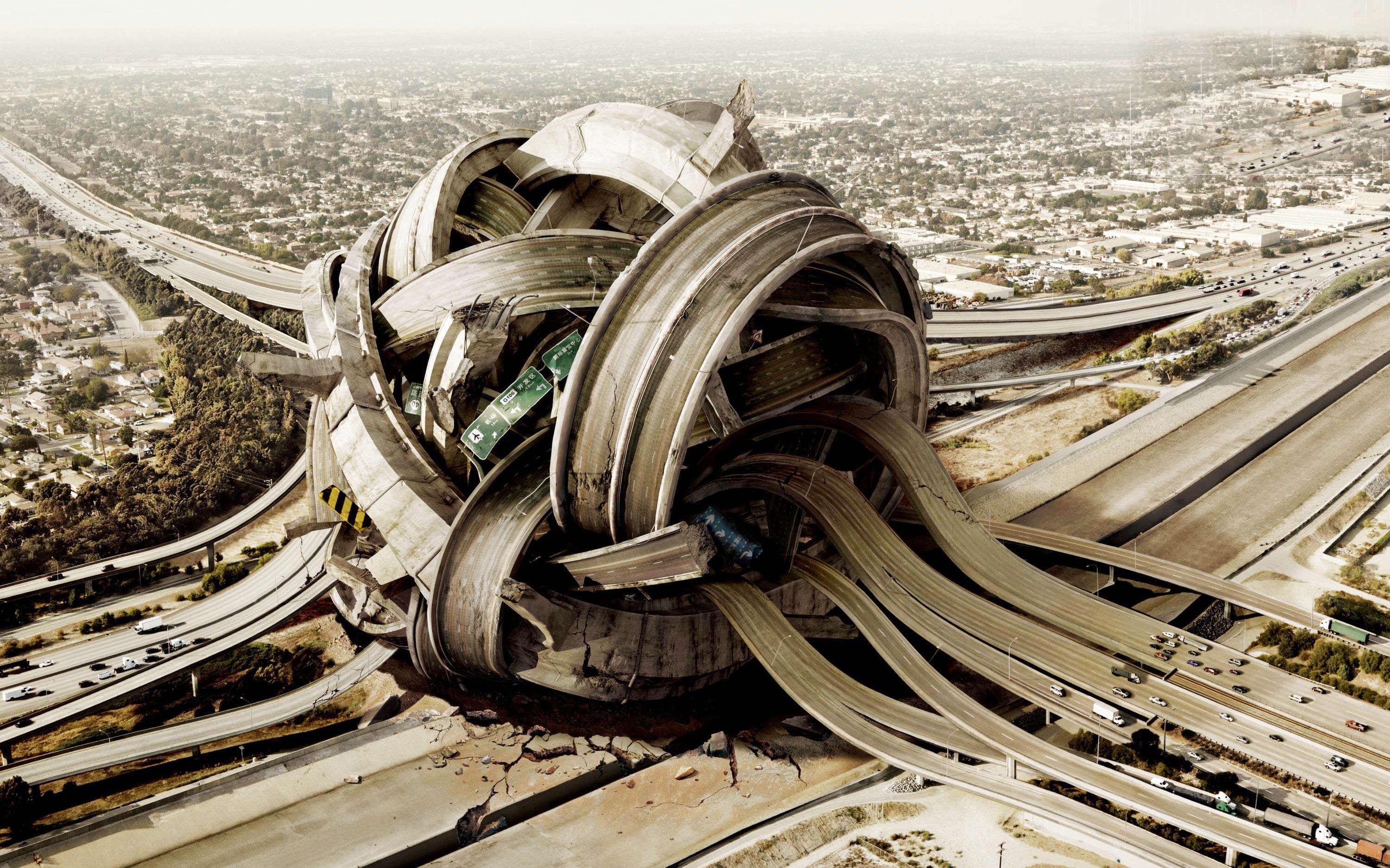 中国重庆这座立交桥火了!路面极其复杂,就连导航都崩溃了