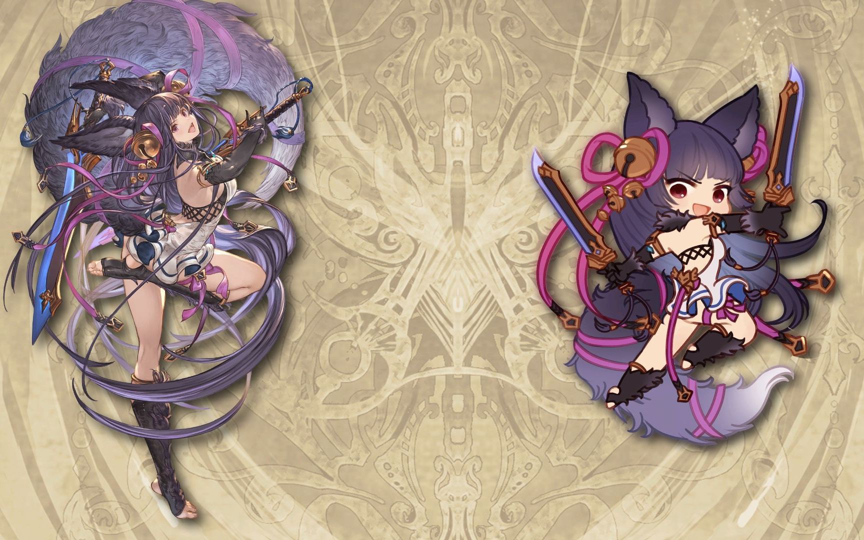 活动作品碧蓝幻想音乐可视化火狐狸尤艾尔主题曲苍红华之舞gbvs