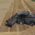 新型大联合收割机收小麦