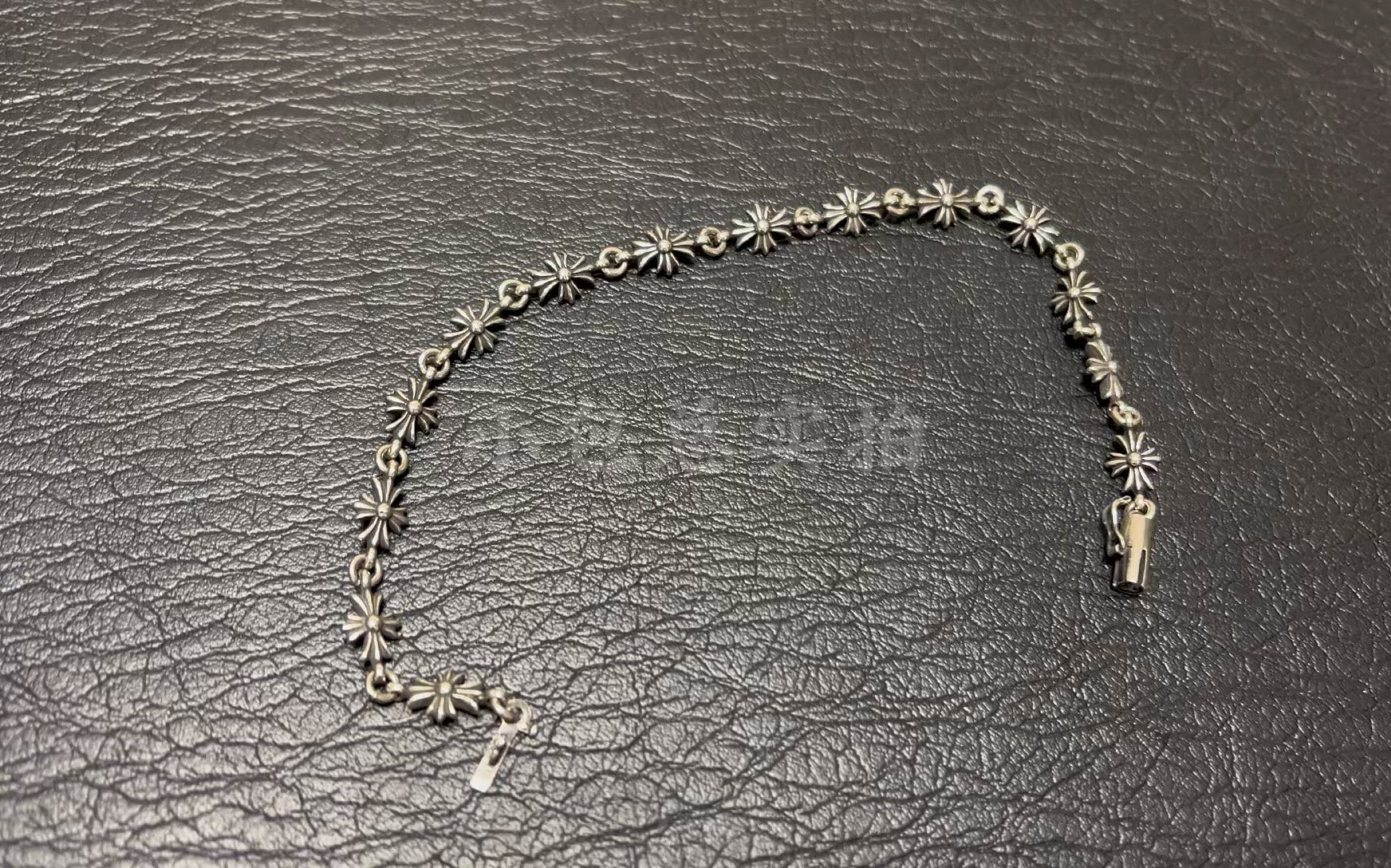 克罗心十字花手链