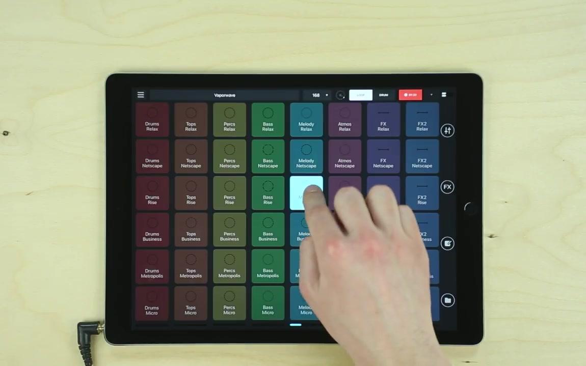 Remixlive App 在IpadPro上的演示  Loop Quantizer哔哩哔哩bilibili