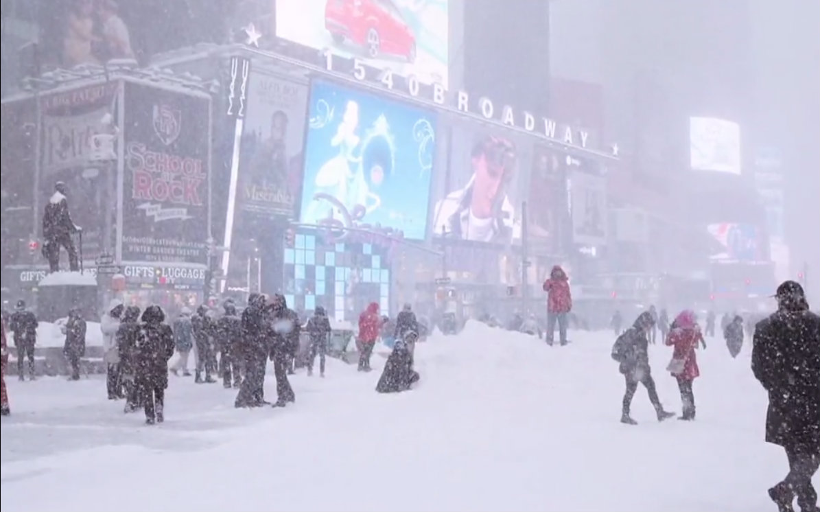 [图]雪中即景 慢镜头下的美丽世界