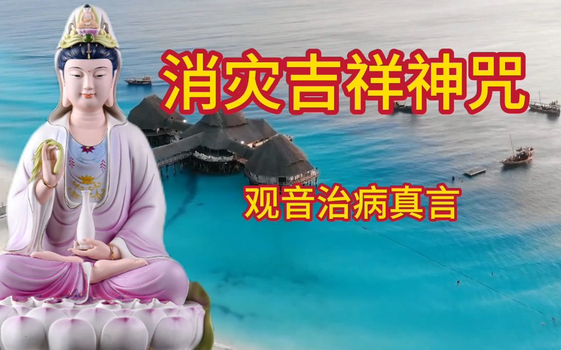 这才是《消灾吉祥神咒》《观音治病真言》真正原唱,祈福吉祥!哔哩哔哩bilibili