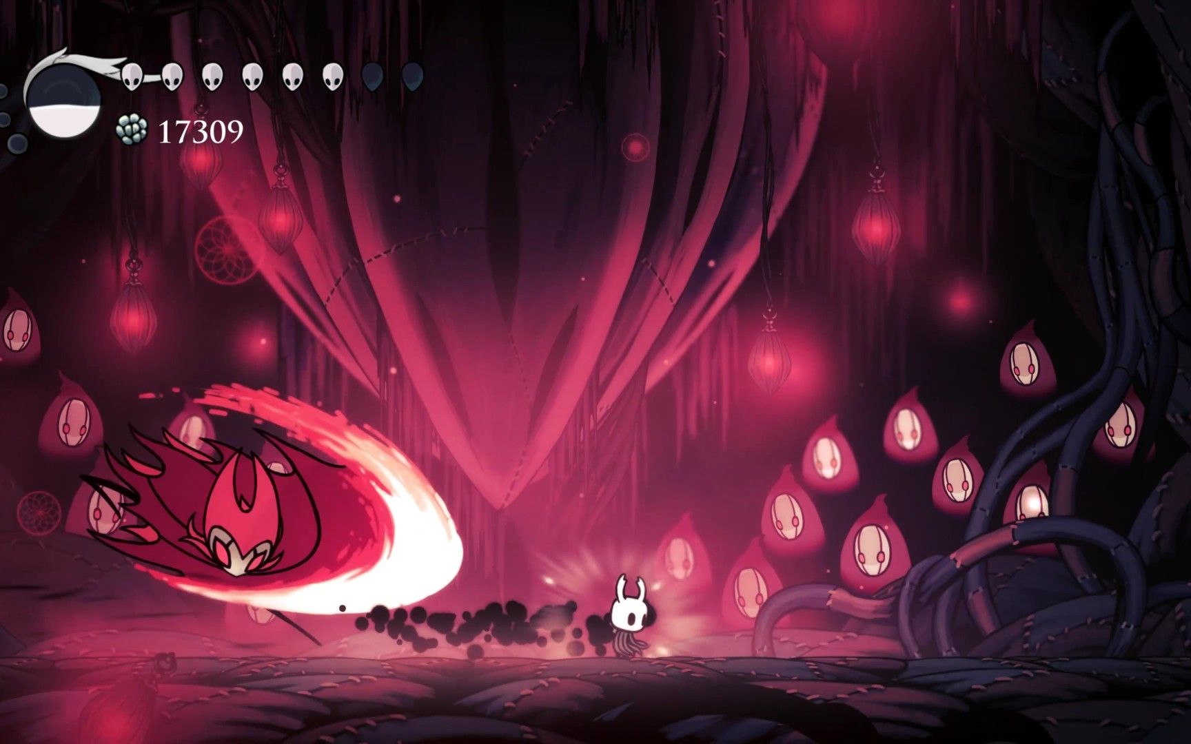 hollow knight 空洞骑士 boss - 梦魇之王 梦魇格林(初见)