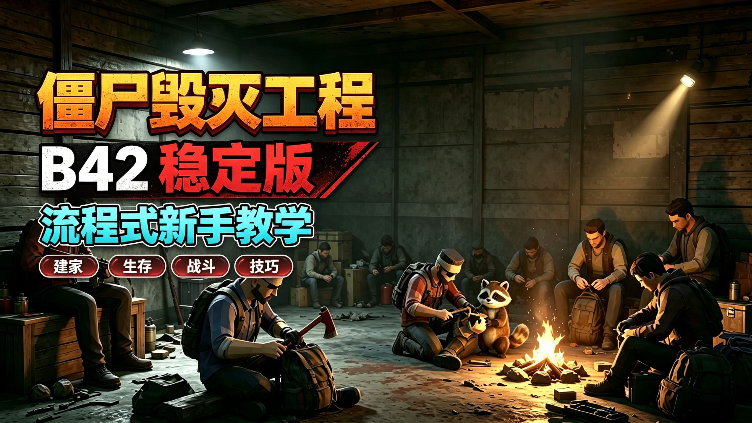 《僵尸毁灭工程B42稳定版》流程式新手教学第一期
