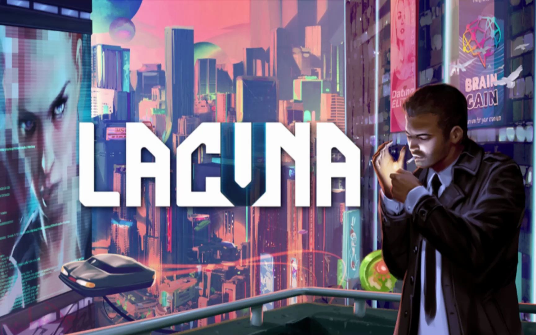 [图]苹果IOS游戏分享:「拉库纳:黑暗科幻冒险-Lacuna – Sci-Fi Noir Adventure」-对话驱动科幻冒险解谜