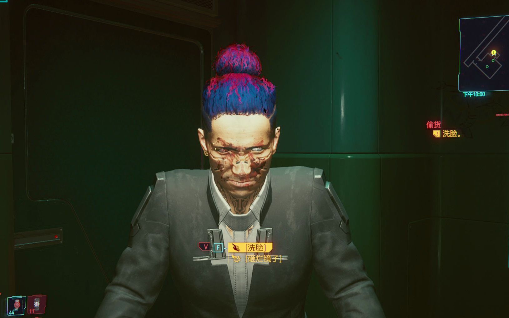 活动作品cyberpunk2077赛博朋克杰克死后v死前