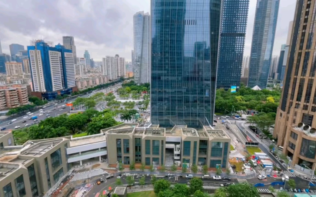 珠江新城/体育西路,富力盈通大厦,全新精装办公室228平方,4 1户型,工