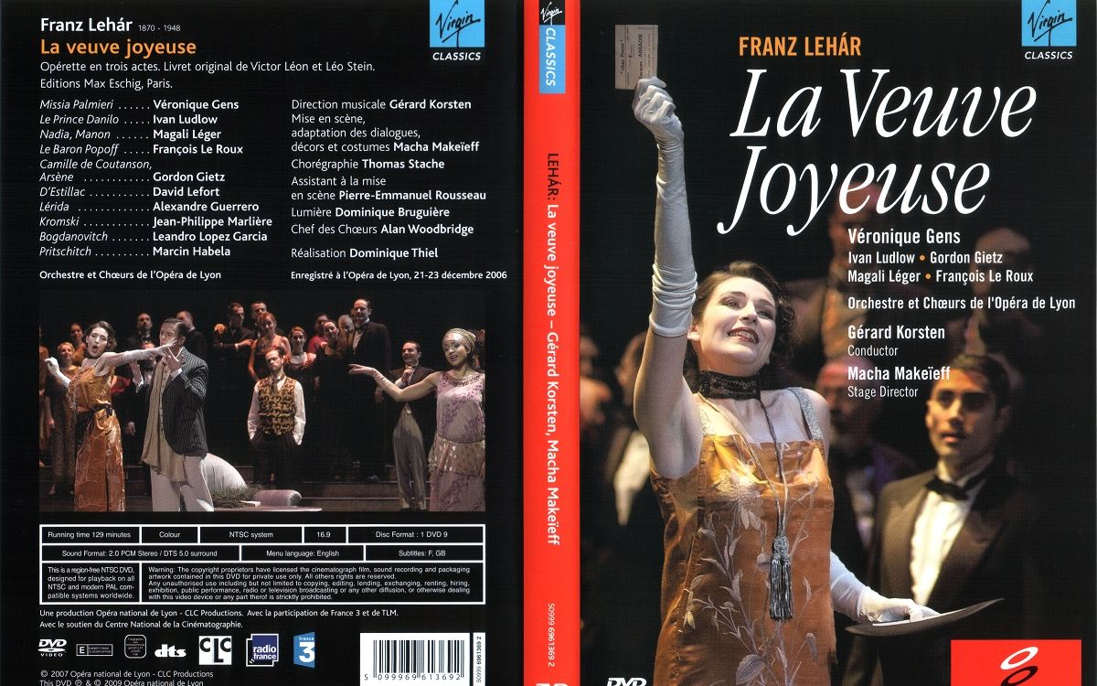 法 英字Franz Lehar 莱哈儿  La veuve joyeuse 风流寡妇 2007哔哩哔哩bilibili