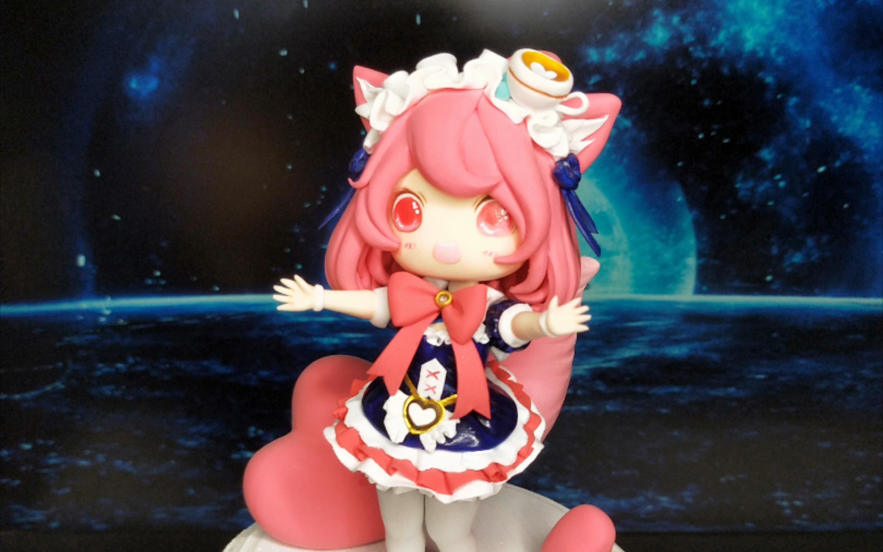 【超轻粘土】小妲己求抱抱,粉丝彩蛋来咯(p1抽奖详细内容,p2头发和