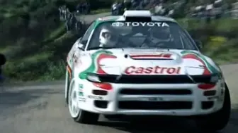 Download Video: 1993年 丰田 赛利卡 四驱涡轮增压 ST185 - with pure engine sounds (WRC Tour de Corse 1993)