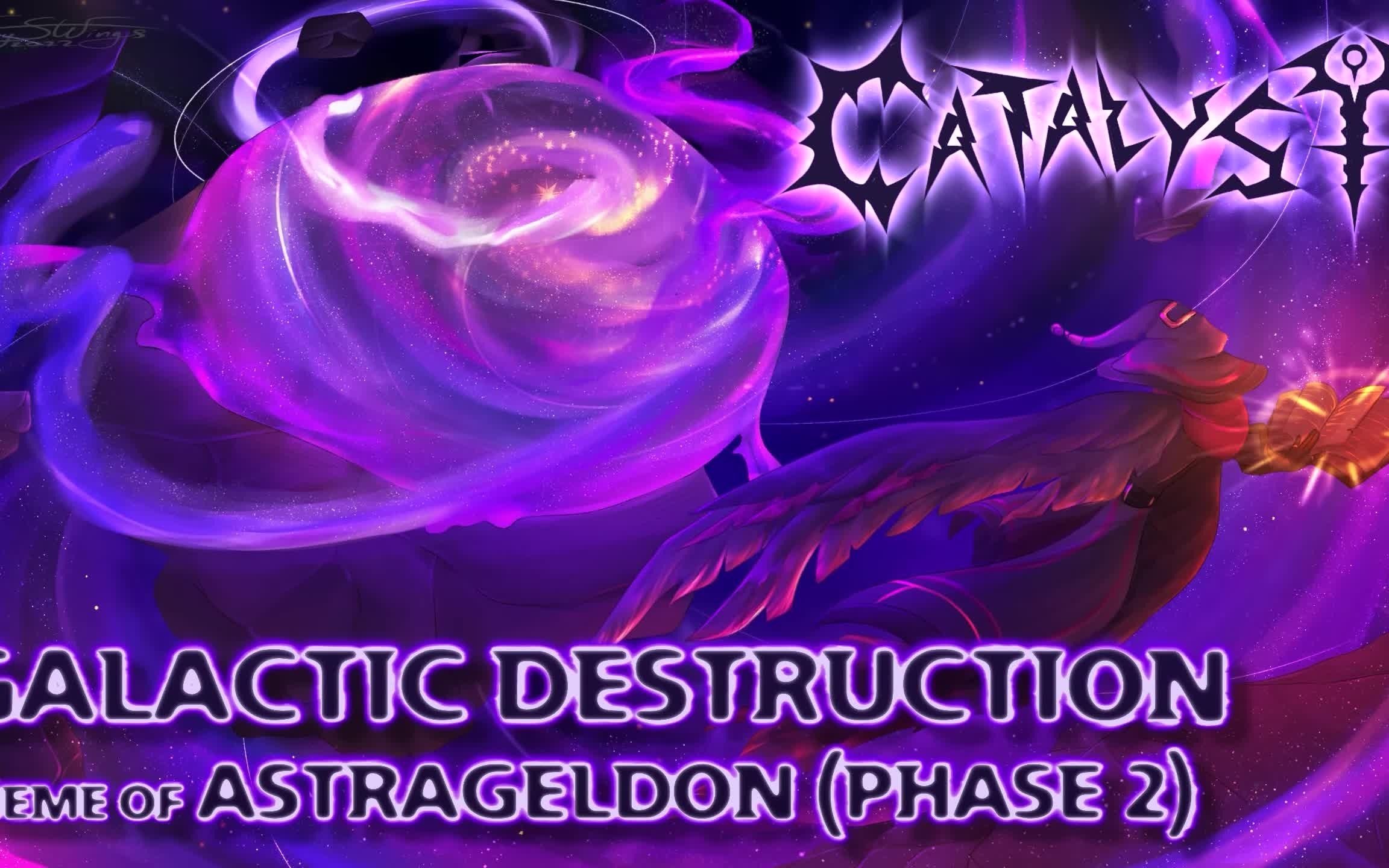 [图][灾厄灾劫Mod] 末世星史莱姆 第二形态全新主题曲 "Galactic Destruction" [视频作者：Heart Plus Up!]