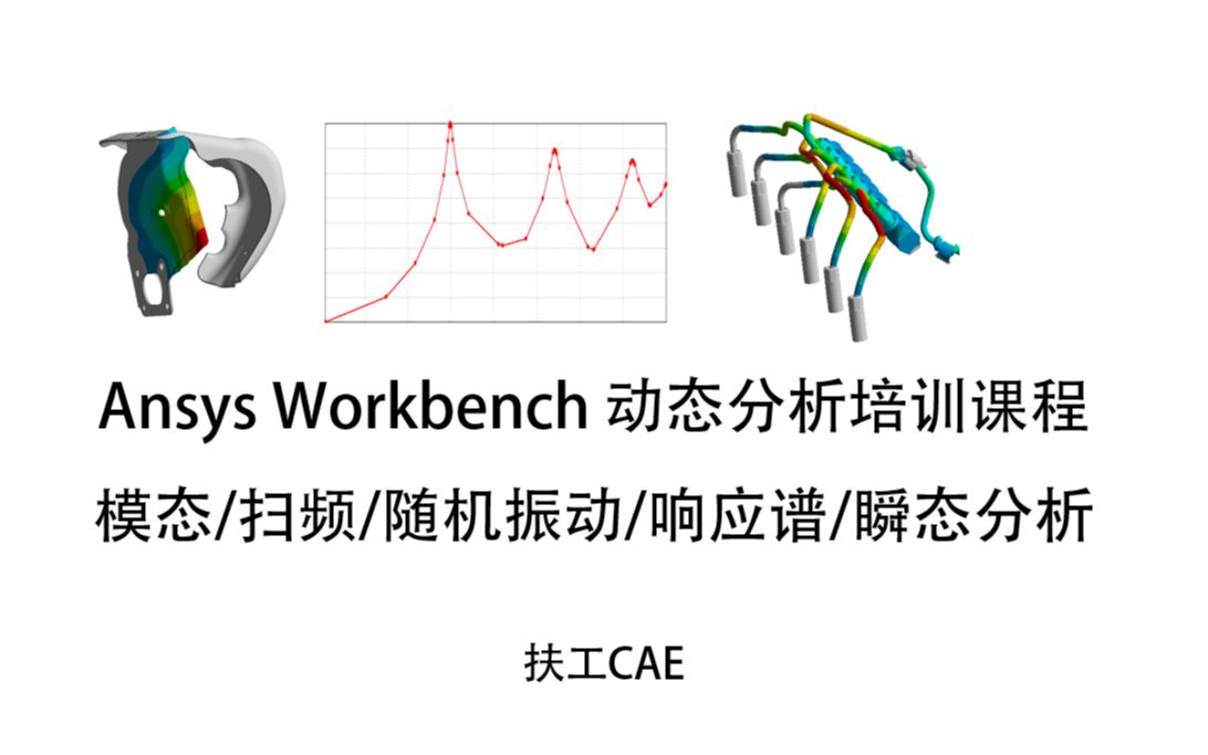 [图]Ansys-动态分析培训-模态/扫频/随机振动/响应谱/瞬态