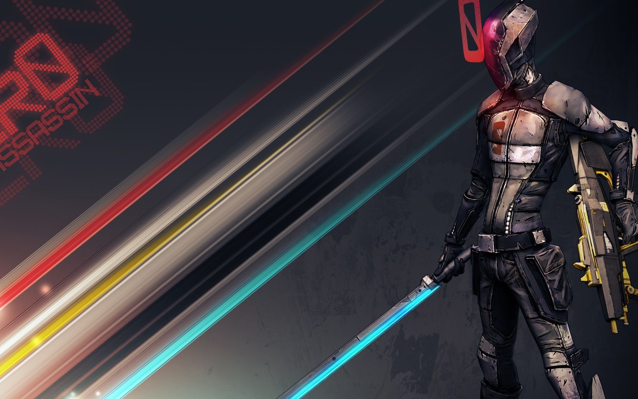 【听歌向】无主之地2刺客通强盗竞技场(鲜艳调色测试)