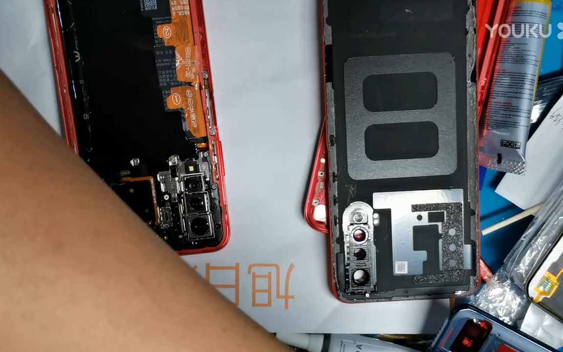 华为nova6换屏视频 带框换屏