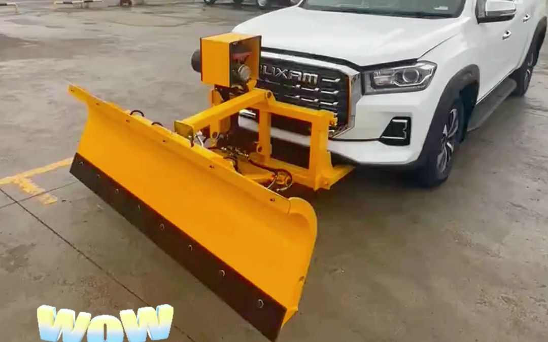 拖拉机改装推雪铲 公路车载遥控自动避障除雪铲 清除道路积雪