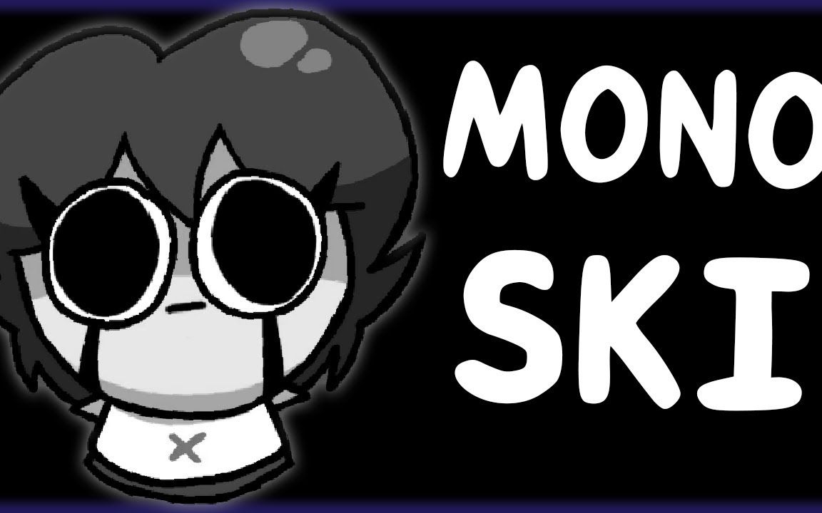 ski sings monochrome | fnf cover