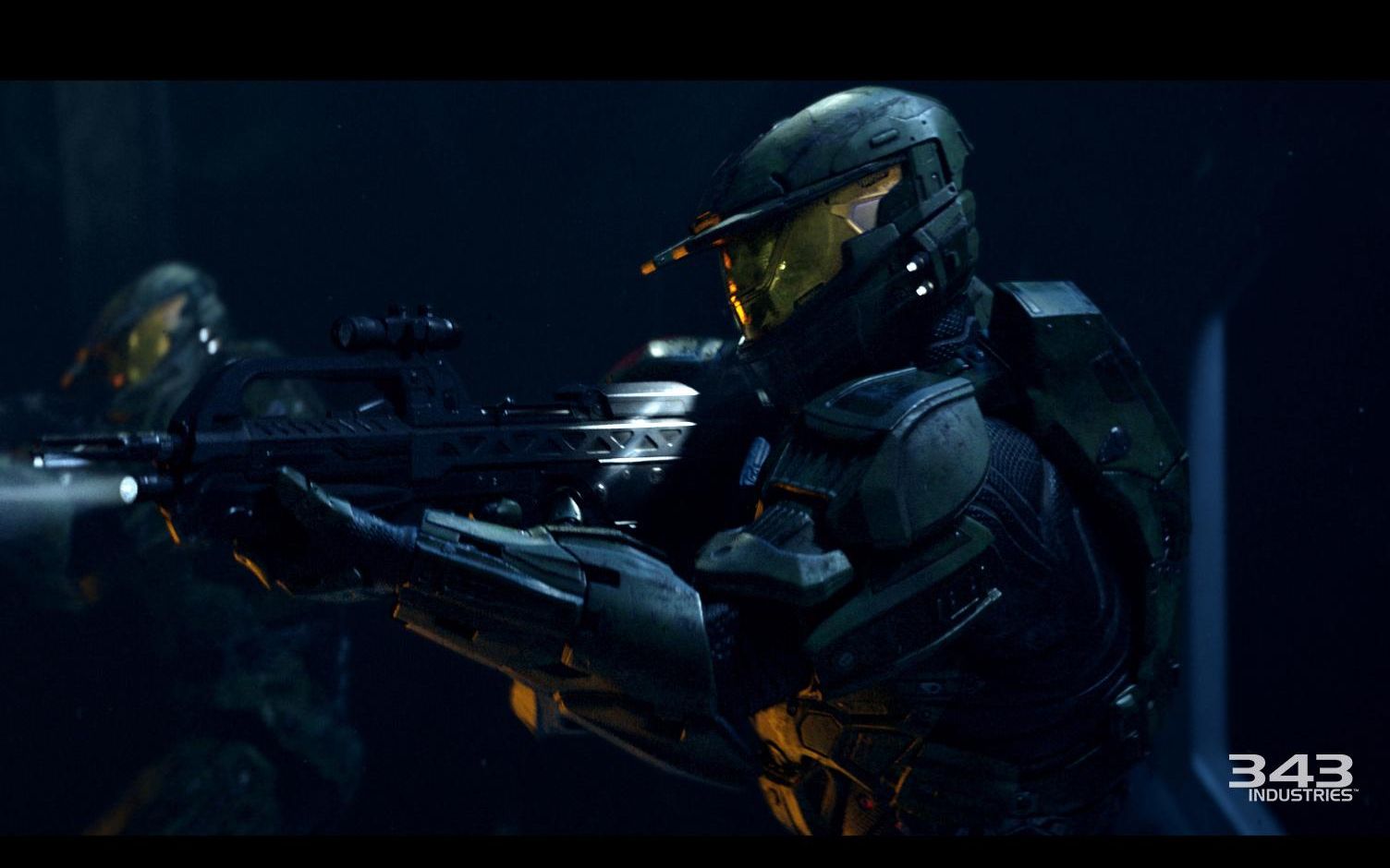 眼瞎被圣堂防卫者射爆【光环战争2(halowar2)】实况第三期