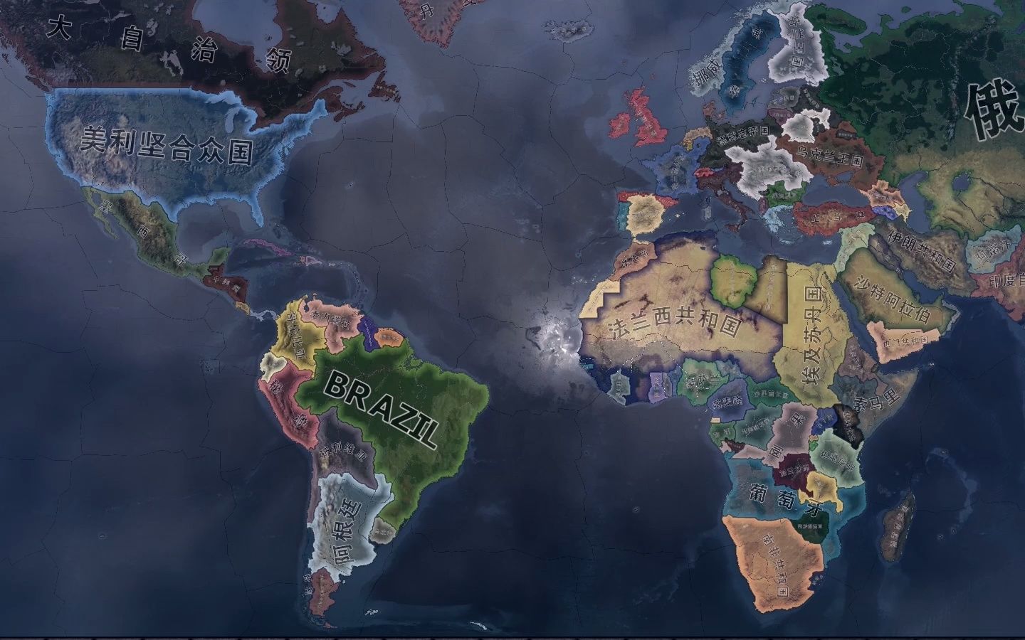 钢铁雄心4kaiserreich看海帝国公约的胜利