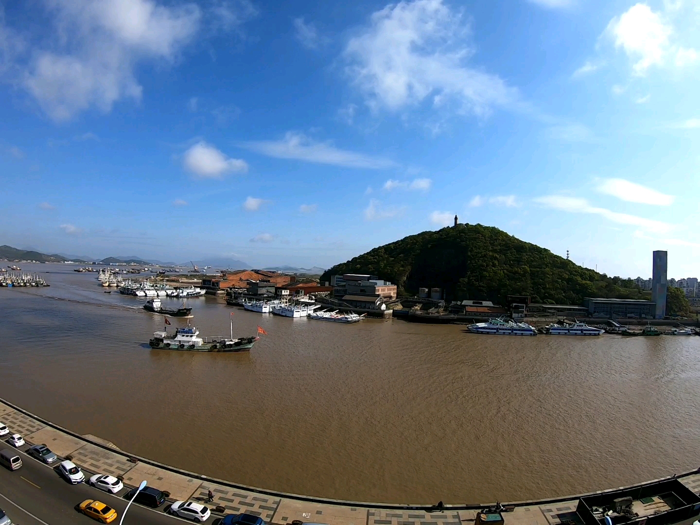 舟山,沈家门渔港