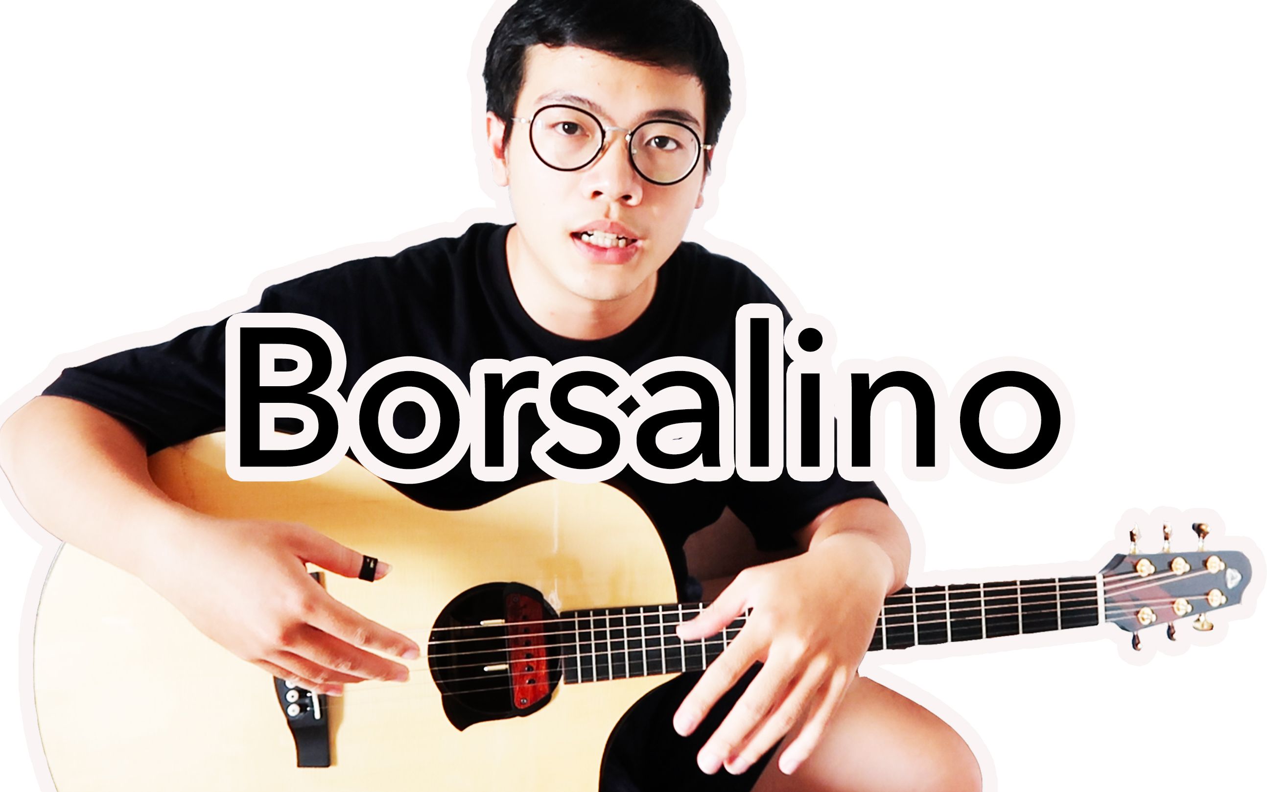 【指弹教学】《Borsalino》全网最贴近Tommy的美式指弹教学!!!附谱+分段演示 | JackChen昆宏老师哔哩哔哩bilibili