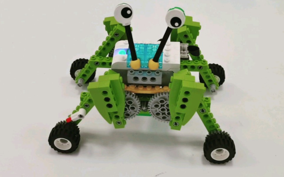 活动作品wedo20搭建螃蟹