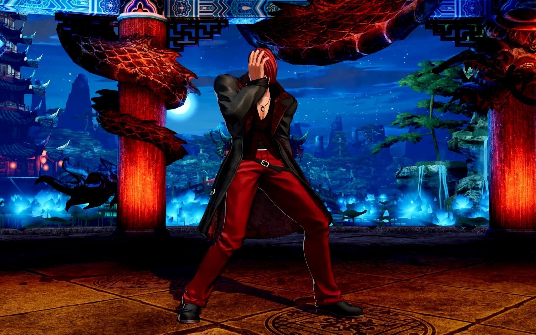 拳皇15 八神庵演示!依然帅!