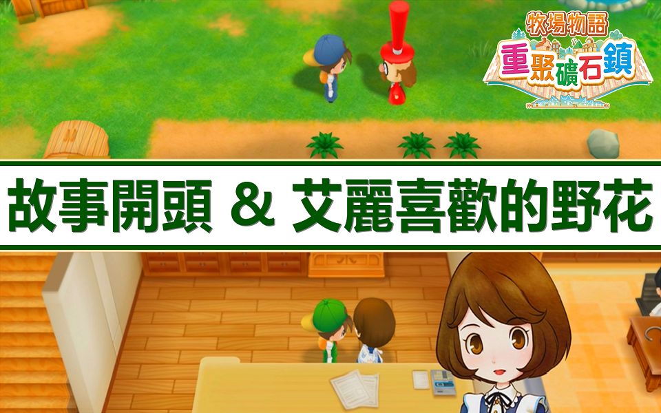 实测艾丽喜欢的野花 | 新手教学 | 入门攻略心得 #1 【 牧场物语