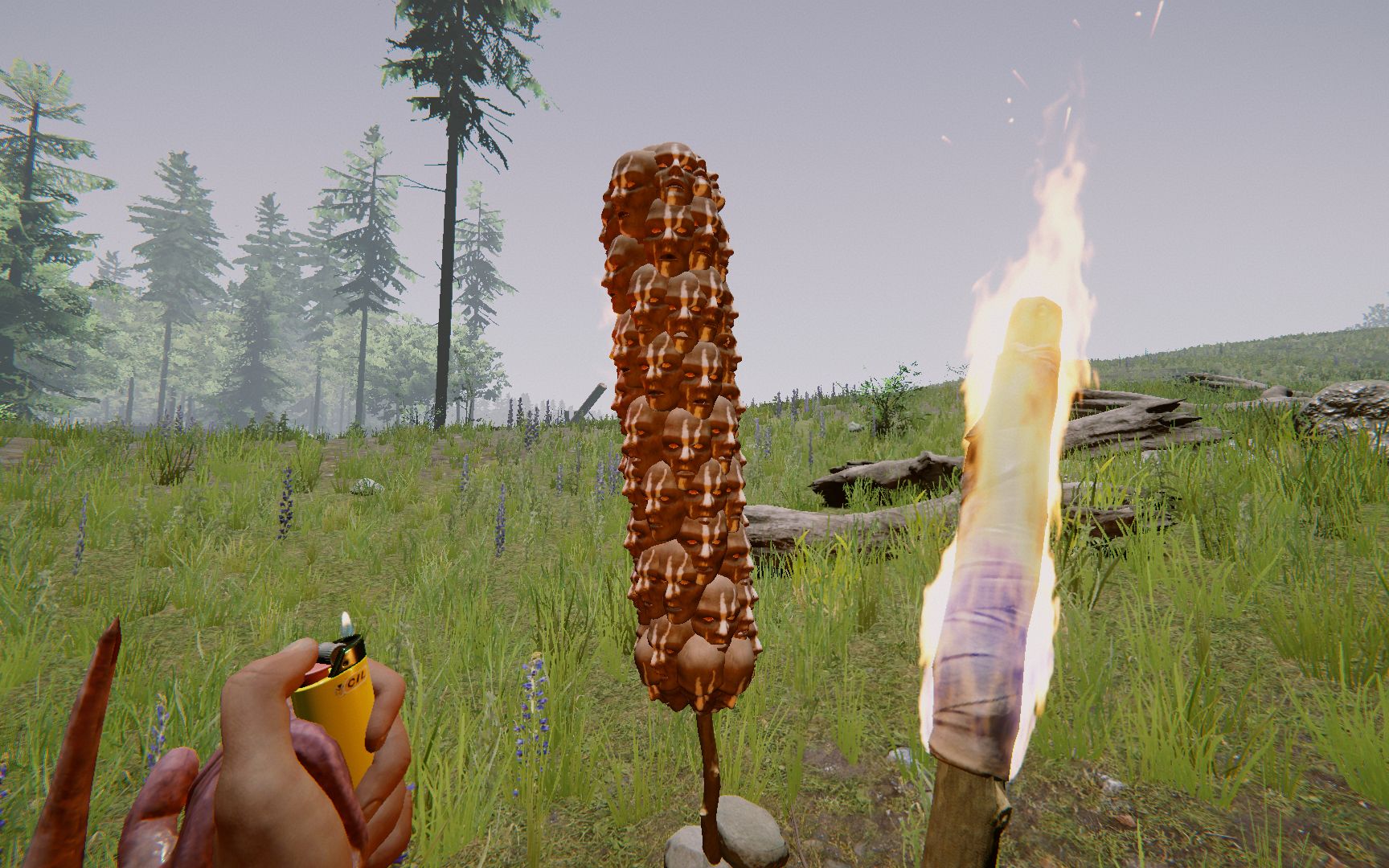 活动作品theforest野人还是你野啊