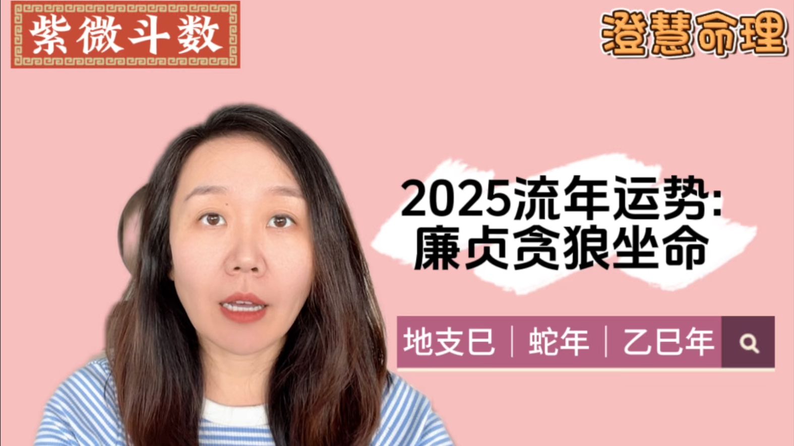 2025流年运势:廉贞贪狼坐命|蛇年|乙巳年哔哩哔哩bilibili