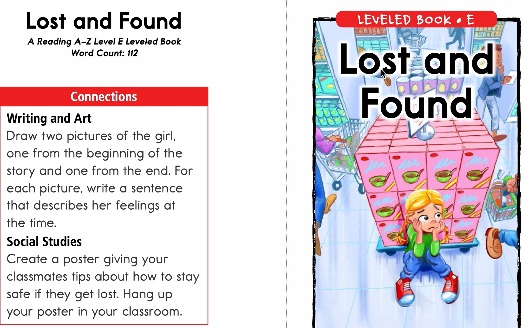 [图]绘本阅读-RAZ分级-Level E-65 Lost and Found