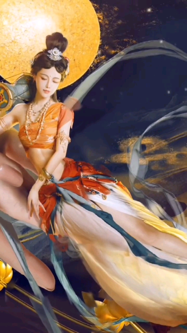 不是少女行不行#国风奇妙纪 #飞天 #敦煌风