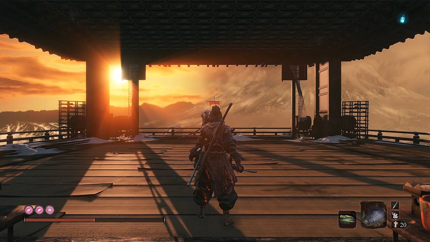 多年以后,狼会不会回想起与父亲在天守阁的战斗呢