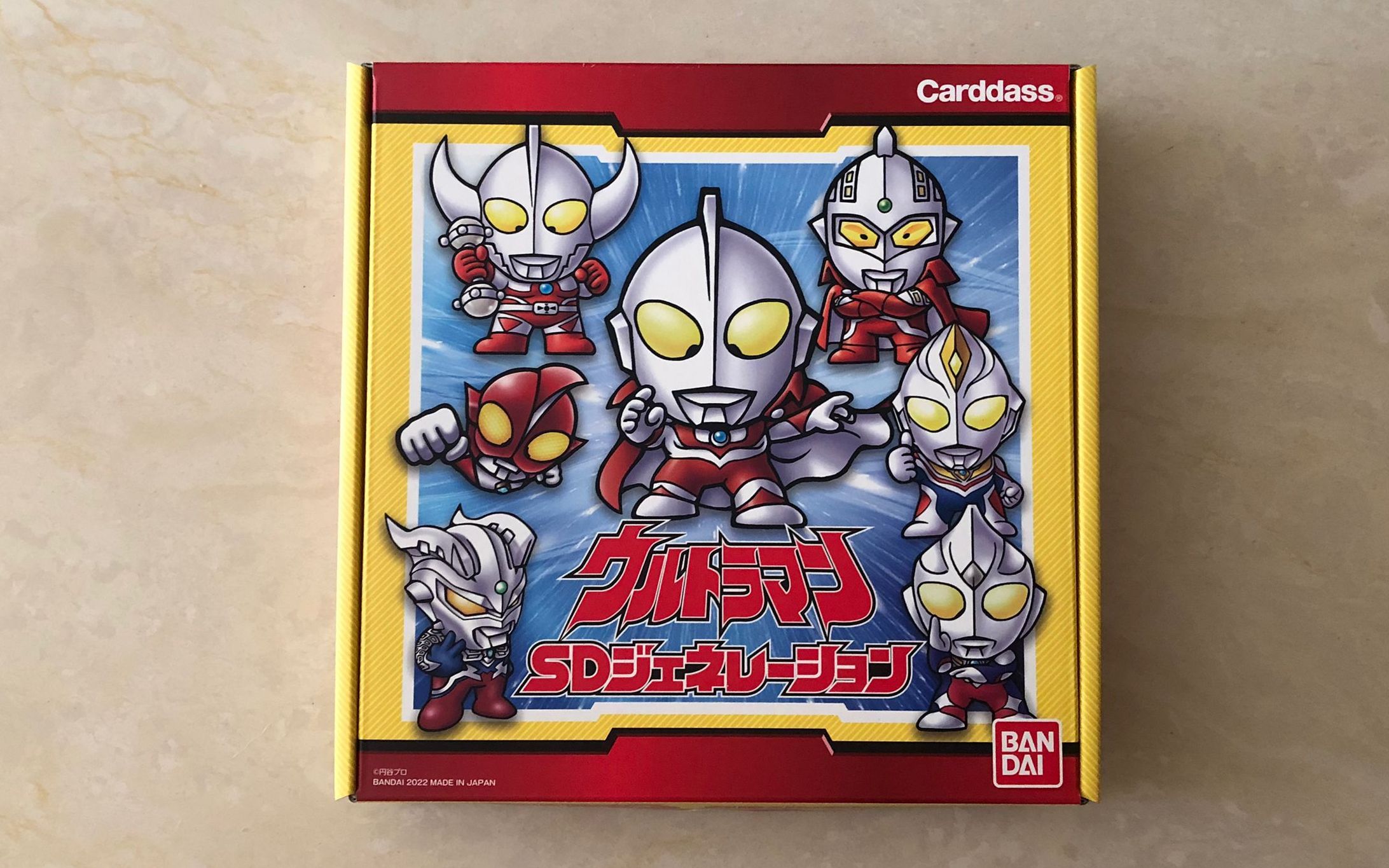 万代奥特曼q版卡片开箱