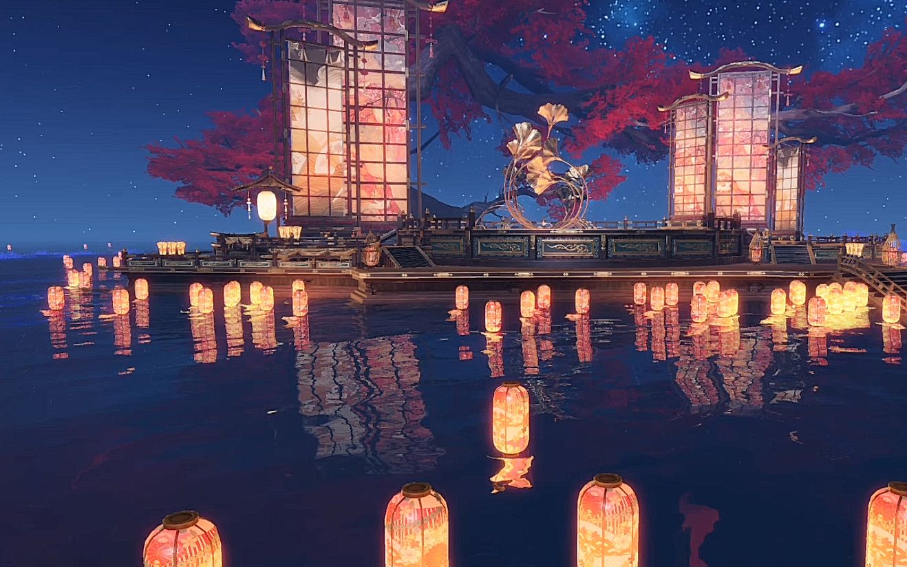 【一梦江湖】一梦江湖里那些好听的声音:一梦江湖春晚场景bgm