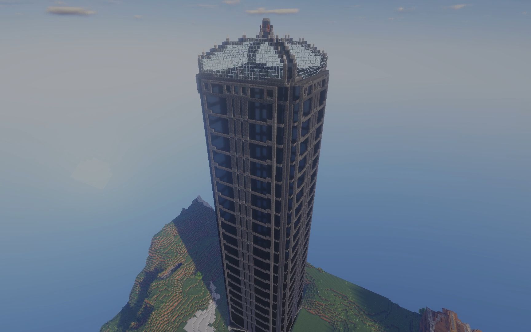 我的世界大厦超高图片