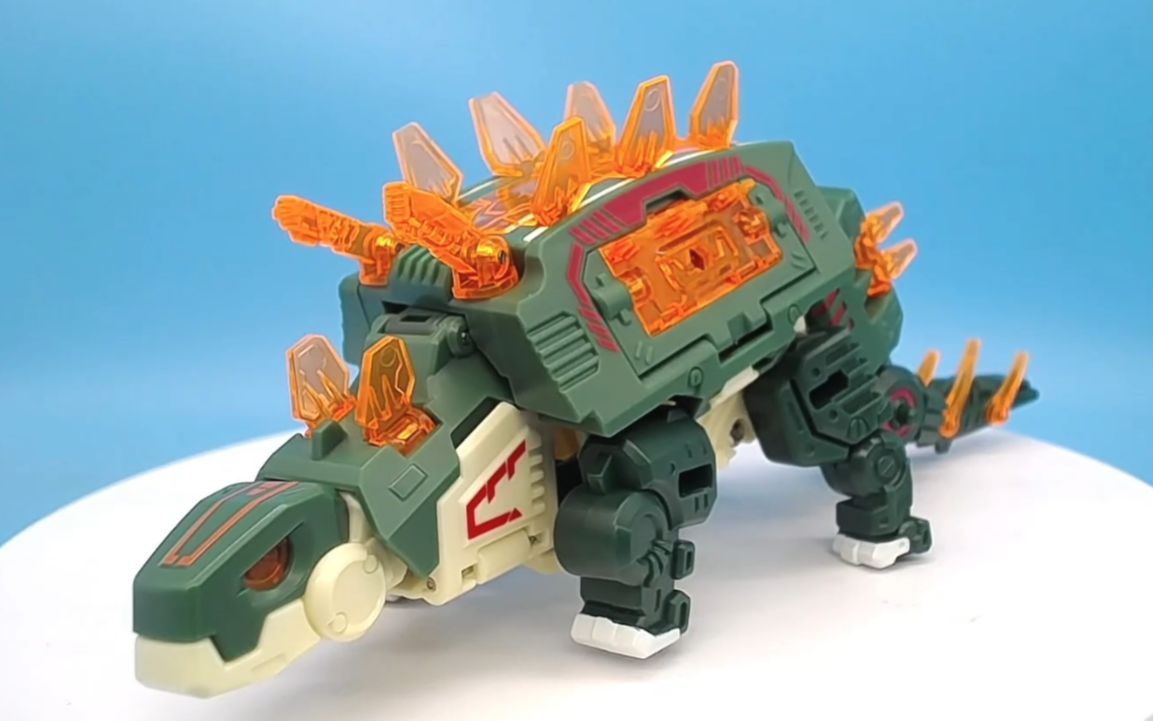 这嚎叫还不改个玄武?52toys猛兽匣剑龙长隆