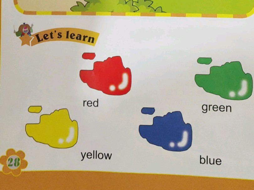 it is red .颜色英语教学课文朗读.