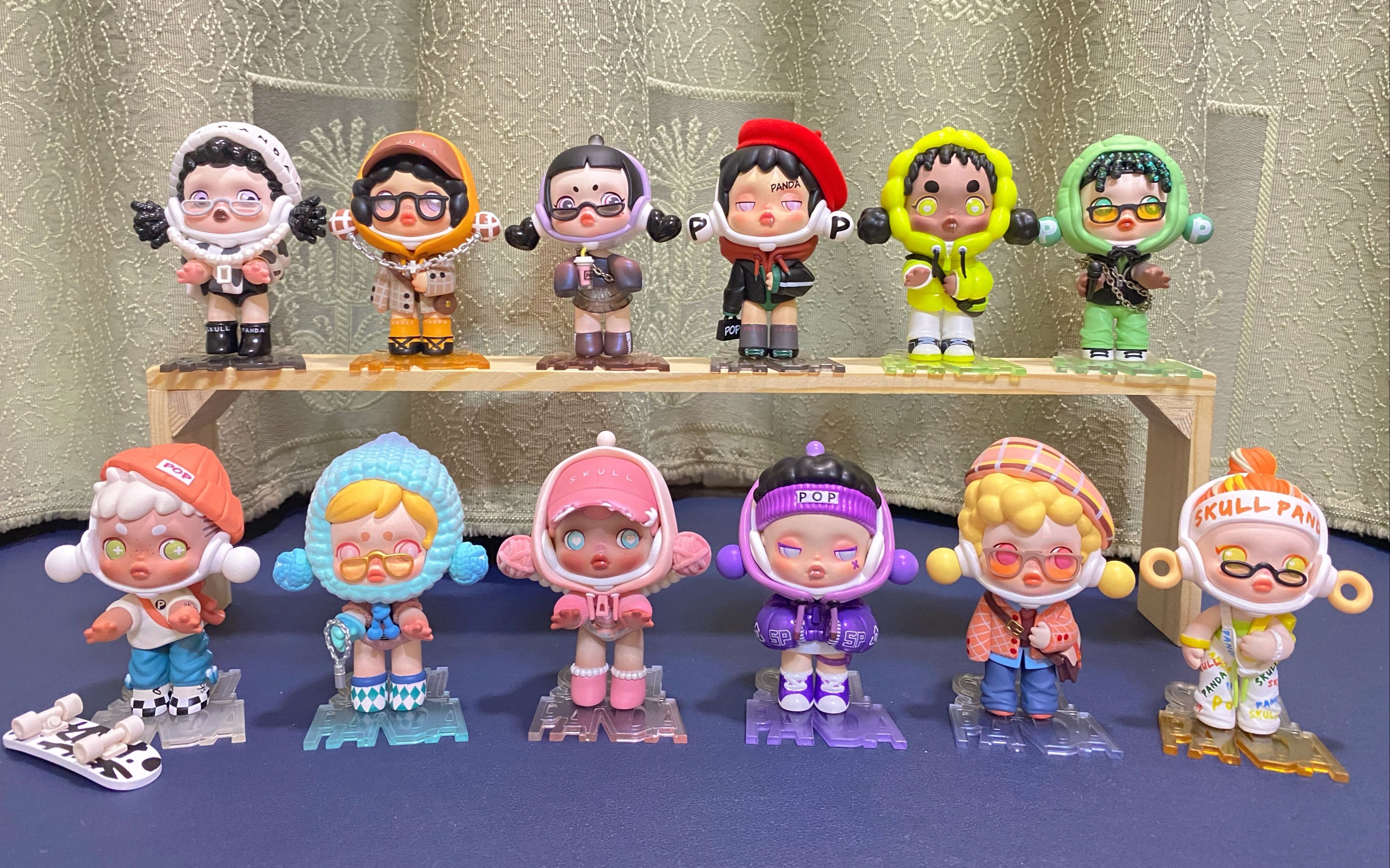 【拆盲盒】sp新品熊喵热潮 skullpanda | 开箱_哔哩哔哩_bilibili