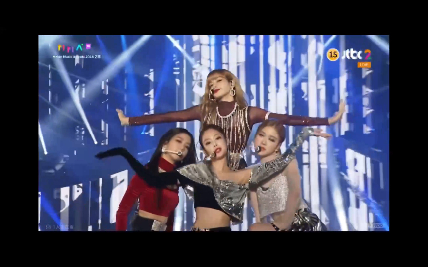 blackpink|炸裂舞台,2018 dududu颁奖典礼