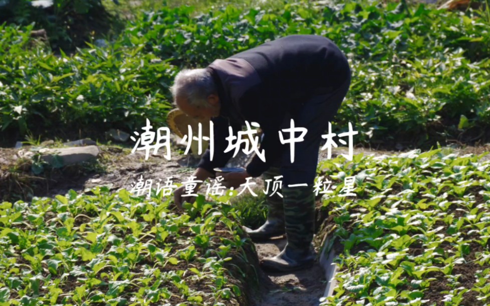 潮州城中村及潮语童谣《天顶一粒星》